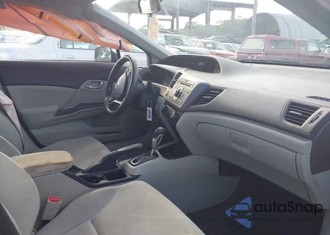 2012 Honda Civic Lx z USA, uszkodzony, nr VIN 2HGFB2F50CH566504